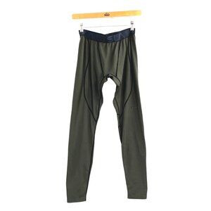 TSLA Mens Medium Thermal Compression Pants Running Tights Wintergear Base Layer